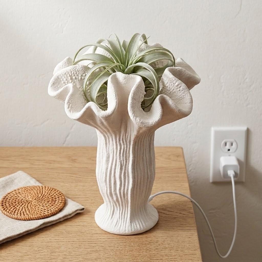 Toadstool Coral Lamp by Ocean Home Studio, photo 5
