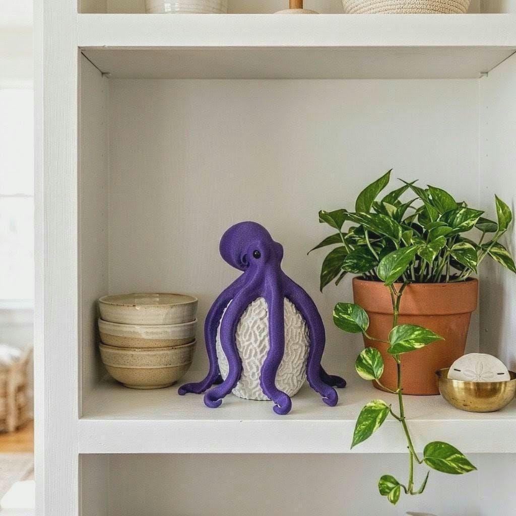 Octopus Lamp by Ocean Home Studio, photo 6