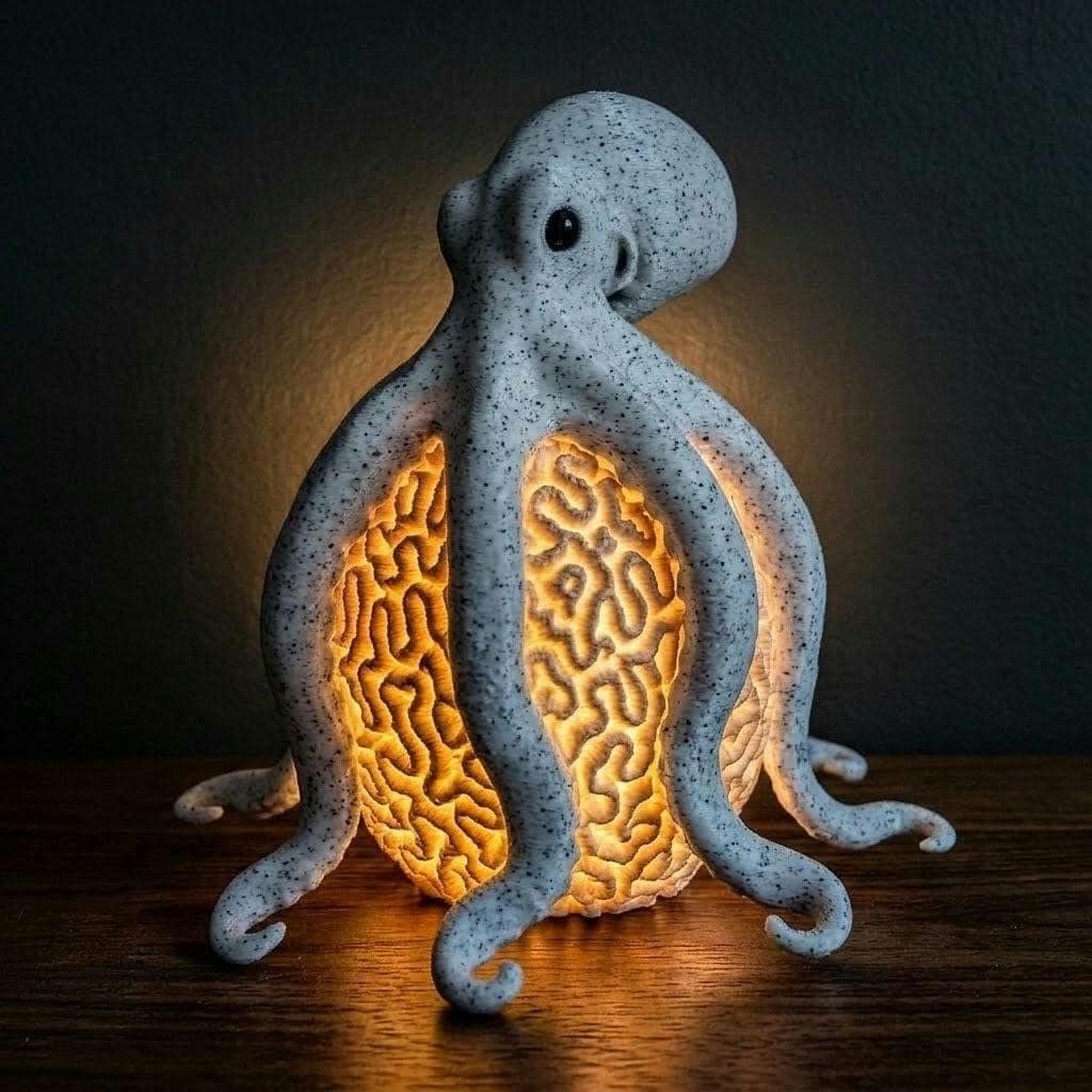 Octopus Lamp by Ocean Home Studio, photo 3