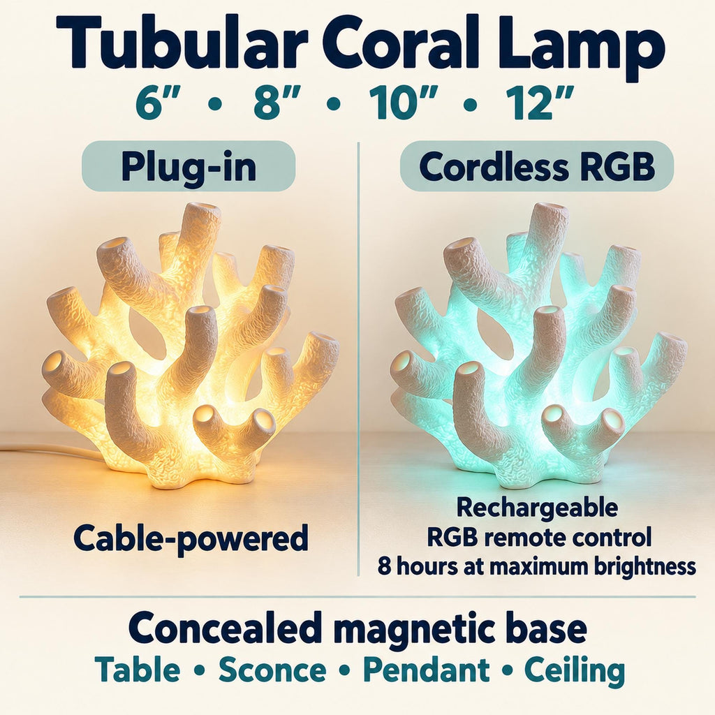 Coral Reef Lamp by Ocean Home Studio, photo 9